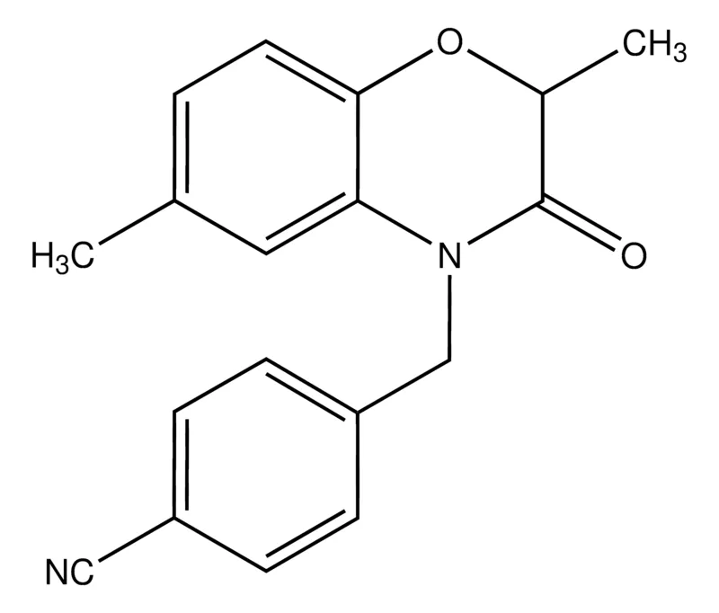Sigma-Aldrich 4-((2,3-Dihydro-2,6-dimethyl-3-oxobenzo[b][1,4]oxazin-4-yl)methyl)benzonitrile