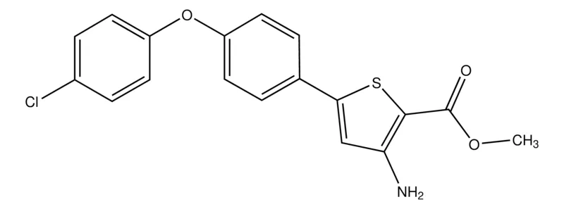 Sigma-Aldrich Methyl 5-(4-(4-chlorophenoxy)phenyl)-3-aminothiophene-2-carboxylate