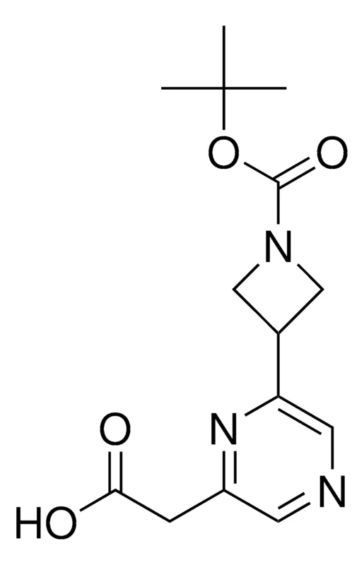 Sigma-Aldrich 2-(6-(1-(tert-Butoxycarbonyl)azetidin-3-yl)pyrazin-2-yl)acetic acid