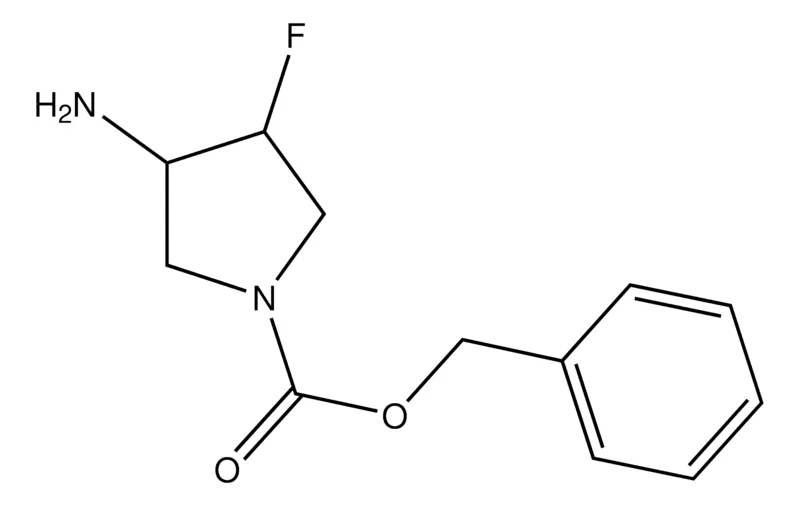 Sigma-Aldrich Benzyl 3-amino-4-fluoro-1-pyrrolidinecarboxylate