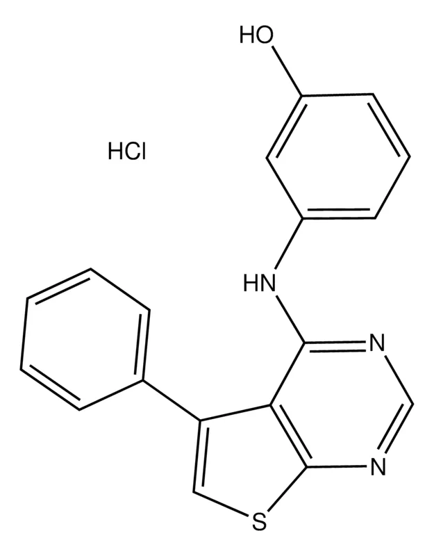 Sigma-Aldrich 3-[(5-Phenylthieno[2,3-d]pyrimidin-4-yl)amino]phenol hydrochloride