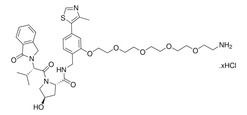 Sigma-Aldrich (S,R,S)-VL285 Phenol-PEG4-NH2 hydrochloride