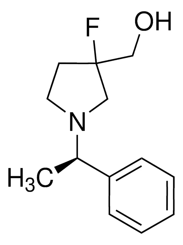 Sigma-Aldrich (3-Fluoro-1-((R)-1-phenylethyl)pyrrolidin-3-yl)methanol