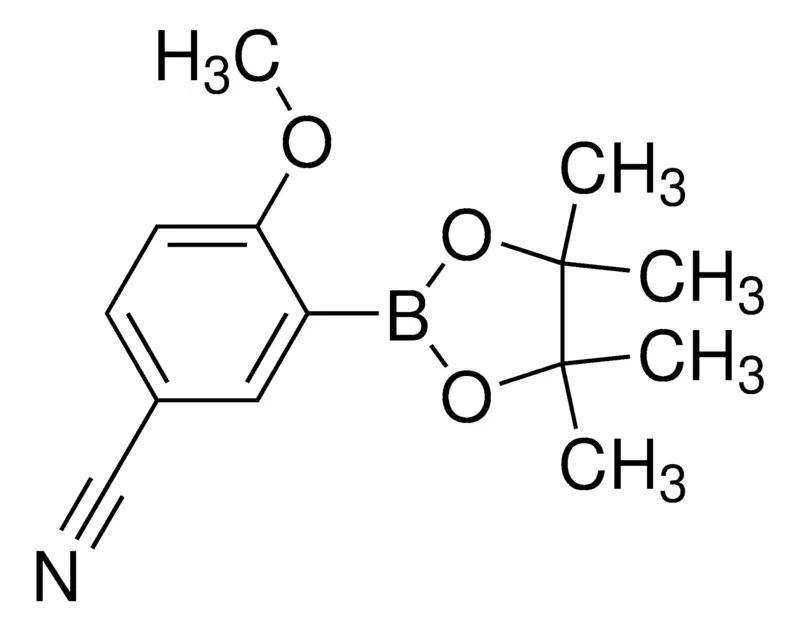Sigma-Aldrich 4-Methoxy-3-(4,4,5,5-tetramethyl-1,3,2-dioxaborolan-2-yl)benzonitrile
