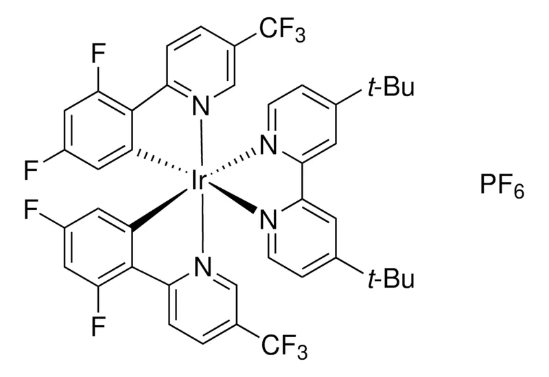 Sigma-Aldrich (Ir[dF(CF3)ppy]2(dtbpy))PF6，固体