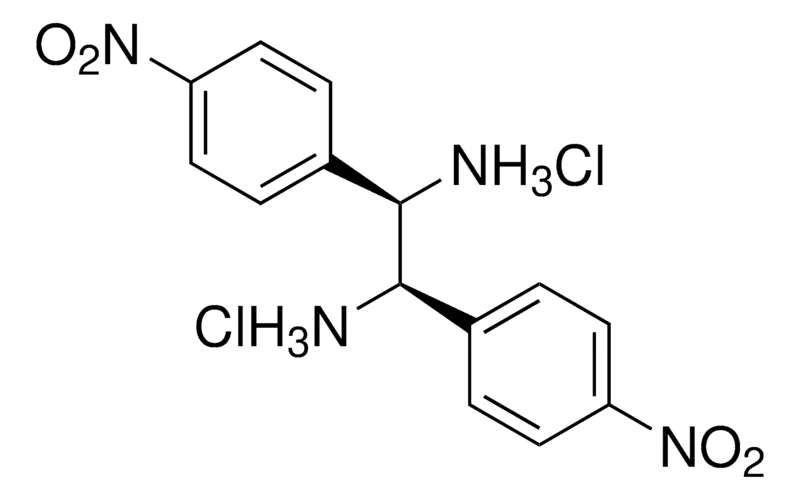 Sigma-Aldrich (1R,2R)-1,2-Bis(4-nitrophenyl)ethylenediamine dihydrochloride，固体
