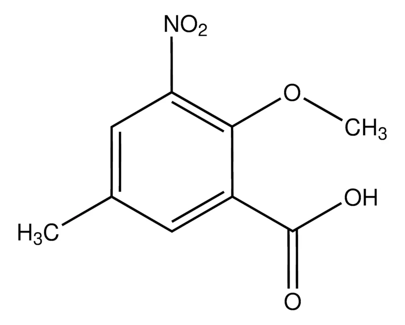 Sigma-Aldrich 2-Methoxy-5-methyl-3-nitro-benzoic acid