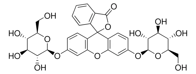 Sigma-Aldrich Fluorescein di-(β-D-glucopyranoside)