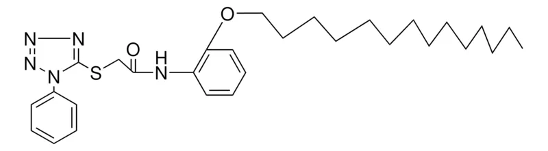 Sigma-Aldrich 2-(1-PHENYL-1H-TETRAZOL-5-YLTHIO)-2'-(TETRADECYLOXY)ACETANILIDE,AldrichCPR