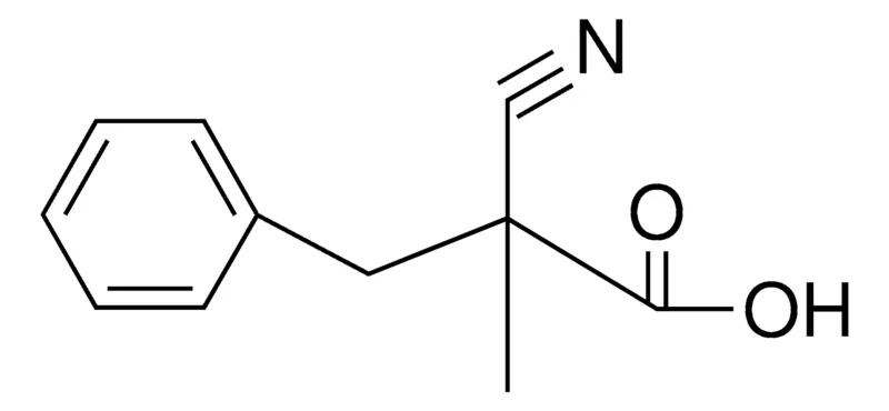 Sigma-Aldrich (+)-2-CYANO-2-METHYL-3-PHENYL-PROPIONIC ACID,AldrichCPR