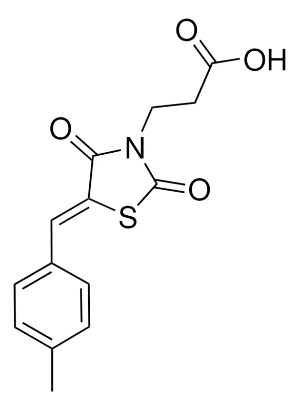 Sigma-Aldrich 3-(5-(4-METHYLBENZYLIDENE)-2,4-DIOXO-1,3-THIAZOLIDIN-3-YL)PROPANOIC ACID,AldrichCPR