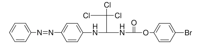Sigma-Aldrich (2,2,2-TRICHLORO-1-(4-PHENYLAZO-PHENYLAMINO)-ET)-CARBAMIC ACID 4-BR-PHENYL ESTER,AldrichCPR