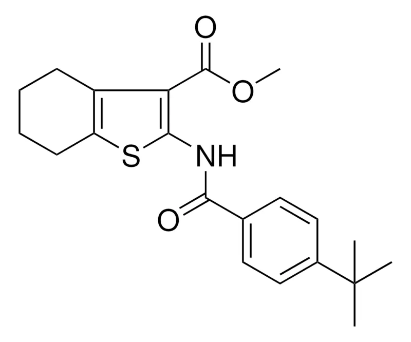 Sigma-Aldrich 2(4-TERT-BU-BENZOYLAMINO)4,5,6,7-4H-BENZO(B)THIOPHENE-3-CARBOXYLIC ACID ME ESTER，AldrichCPR