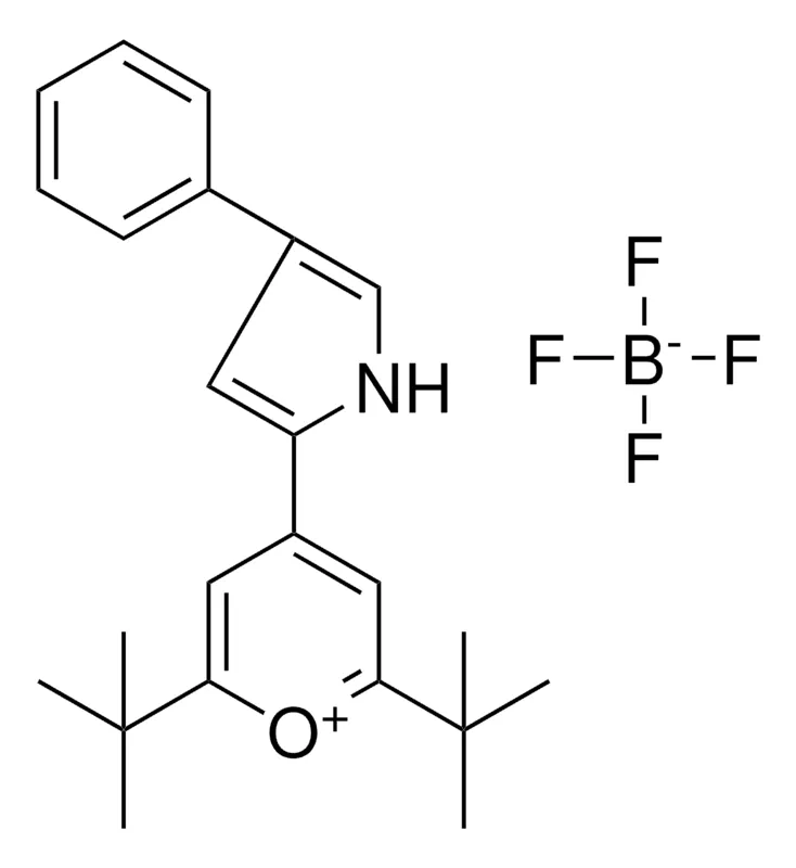 Sigma-Aldrich 2,6-DI-TERT-BUTYL-4-(4-PHENYL-1H-PYRROL-2-YL)-PYRANYLIUM, TETRAFLUORO BORATE，AldrichCPR