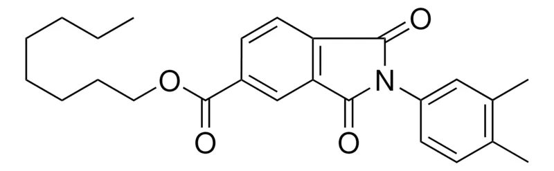 Sigma-Aldrich 2(3,4-DI-ME-PH)-1,3-DIOXO-2,3-DIHYDRO-1H-ISOINDOLE-5-CARBOXYLIC ACID OCTYL ESTER,AldrichCPR