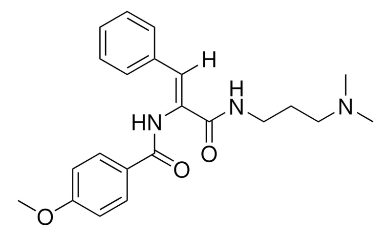 Sigma-Aldrich N-(1-(((3-(DIMETHYLAMINO)PR)AMINO)CARBONYL)-2-PHENYLVINYL)-4-METHOXYBENZAMIDE,AldrichCPR