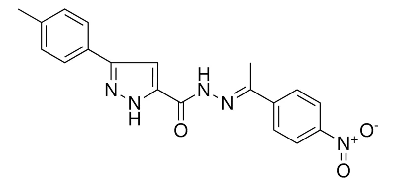 Sigma-Aldrich 5-P-TOLYL-2H-PYRAZOLE-3-CARBOXYLIC ACID (1-(4-NITRO-PH)-ETHYLIDENE)-HYDRAZIDE，AldrichCPR