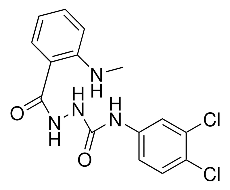 Sigma-Aldrich 4-(3,4-DICHLOROPHENYL)-1-(2-(METHYLAMINO)BENZOYL)SEMICARBAZIDE,AldrichCPR