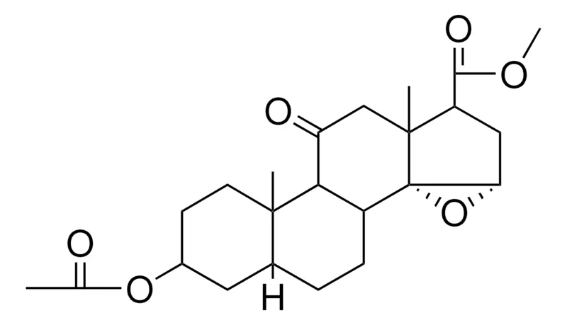 Sigma-Aldrich ME 3-BETA-ACETOXY-14,15-ALPHA-EPOXY-11-OXO-5-BETA-ANDROSTANE-17-BETA-CARBOXYLATE,AldrichCPR
