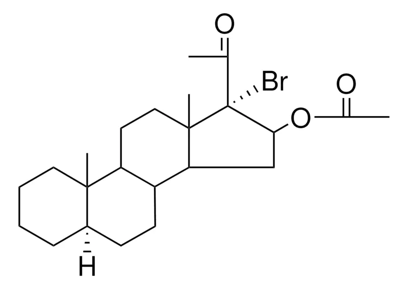 Sigma-Aldrich 17-ALPHA-BROMO-20-OXO-5-ALPHA-PREGNAN-16-BETA-YL ACETATE,AldrichCPR