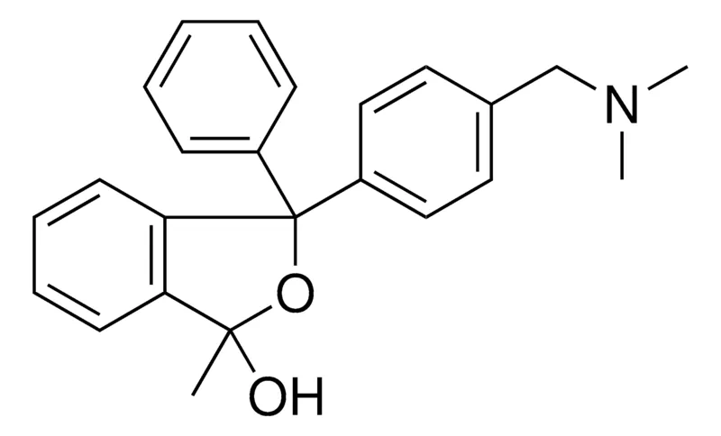 Sigma-Aldrich 1,3-DIHYDRO-3-(4-(DIMETHYLAMINOMETHYL)PHENYL)-1-METHYL-3-PHENYL-1ISOBENZOFURANOL,AldrichCPR