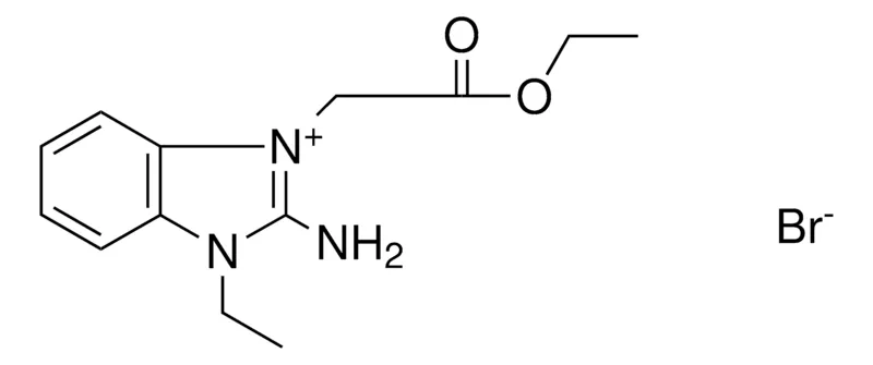 Sigma-Aldrich 2-AMINO-1-ETHOXYCARBONYLMETHYL-3-ETHYL-3H-BENZOIMIDAZOL-1-IUM, BROMIDE,AldrichCPR