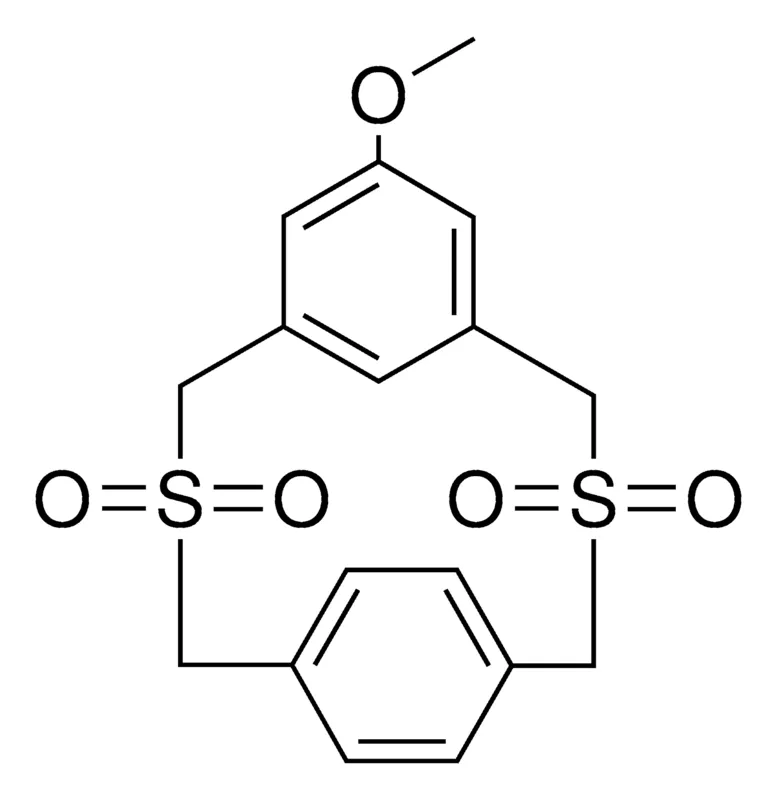 Sigma-Aldrich 7-MEO-3,11-DITHIA-TRICYCLO(11.2.2.1(5,9))OCTADECA-HEXAENE 3,3,11,11-TETRAOXIDE,AldrichCPR