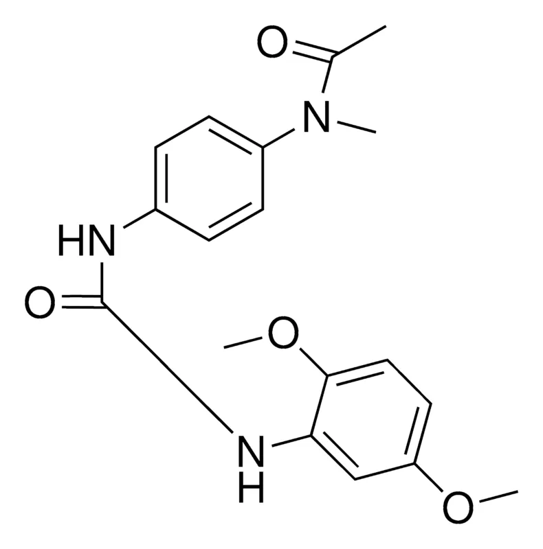 Sigma-Aldrich 1-(2,5-DIMETHOXYPHENYL)-3-(4-(N-METHYLACETAMIDO)PHENYL)UREA,AldrichCPR