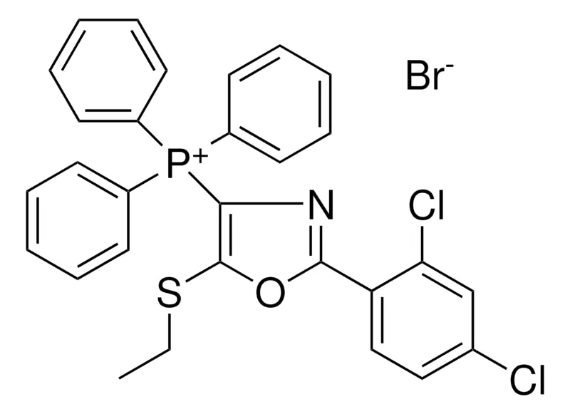 Sigma-Aldrich (2-(2,4-DICHLORO-PH)-5-ETHYLSULFANYL-OXAZOL-4-YL)-TRIPHENYL-PHOSPHONIUM, BROMIDE,AldrichCPR