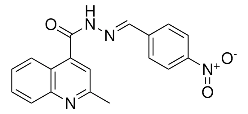 Sigma-Aldrich 2-METHYL-QUINOLINE-4-CARBOXYLIC ACID (4-NITRO-BENZYLIDENE)-HYDRAZIDE,AldrichCPR