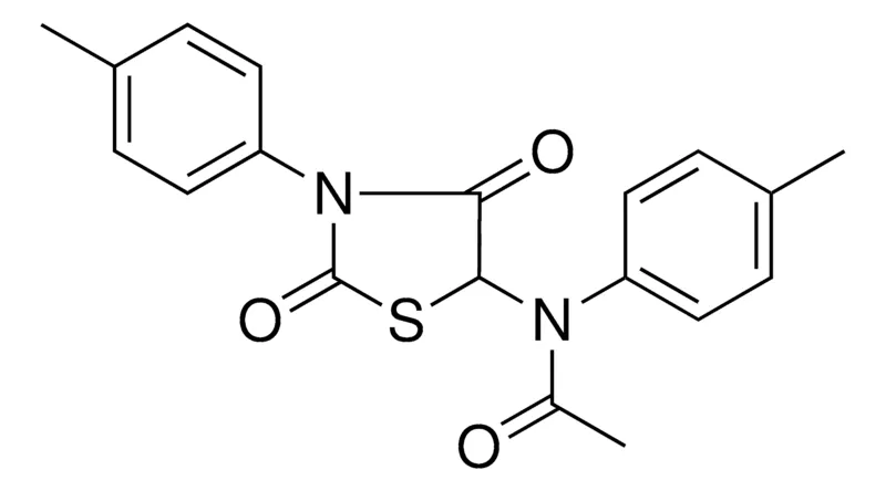 Sigma-Aldrich N-(2,4-DIOXO-3-P-TOLYL-THIAZOLIDIN-5-YL)-N-P-TOLYL-ACETAMIDE，AldrichCPR