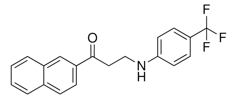 Sigma-Aldrich 1-(2-NAPHTHYL)-3-(4-(TRIFLUOROMETHYL)ANILINO)-1-PROPANONE,AldrichCPR
