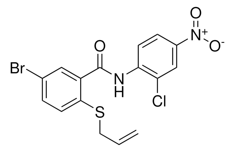 Sigma-Aldrich 2-ALLYLSULFANYL-5-BROMO-N-(2-CHLORO-4-NITRO-PHENYL)-BENZAMIDE,AldrichCPR