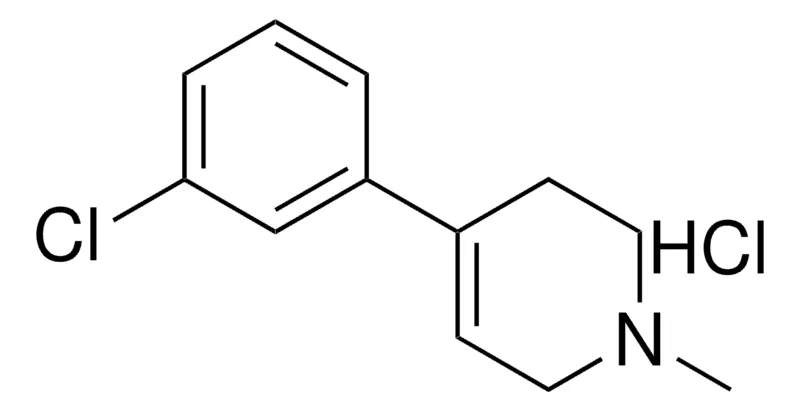 Sigma-Aldrich 4-(3-CHLOROPHENYL)-1-METHYL-1,2,3,6-TETRAHYDROPYRIDINE HYDROCHLORIDE,AldrichCPR