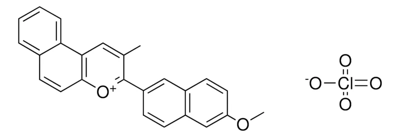 Sigma-Aldrich 3-(6-METHOXY-NAPHTHALEN-2-YL)-2-METHYL-BENZO(F)CHROMENYLIUM, PERCHLORATE,AldrichCPR