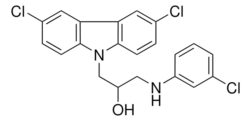 Sigma-Aldrich 1-(3-CHLORO-PHENYLAMINO)-3-(3,6-DICHLORO-CARBAZOL-9-YL)-PROPAN-2-OL,AldrichCPR
