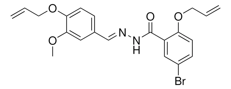 Sigma-Aldrich 2-(ALLYLOXY)-N'-(4-(ALLYLOXY)-3-METHOXYBENZYLIDENE)-5-BROMOBENZOHYDRAZIDE,AldrichCPR