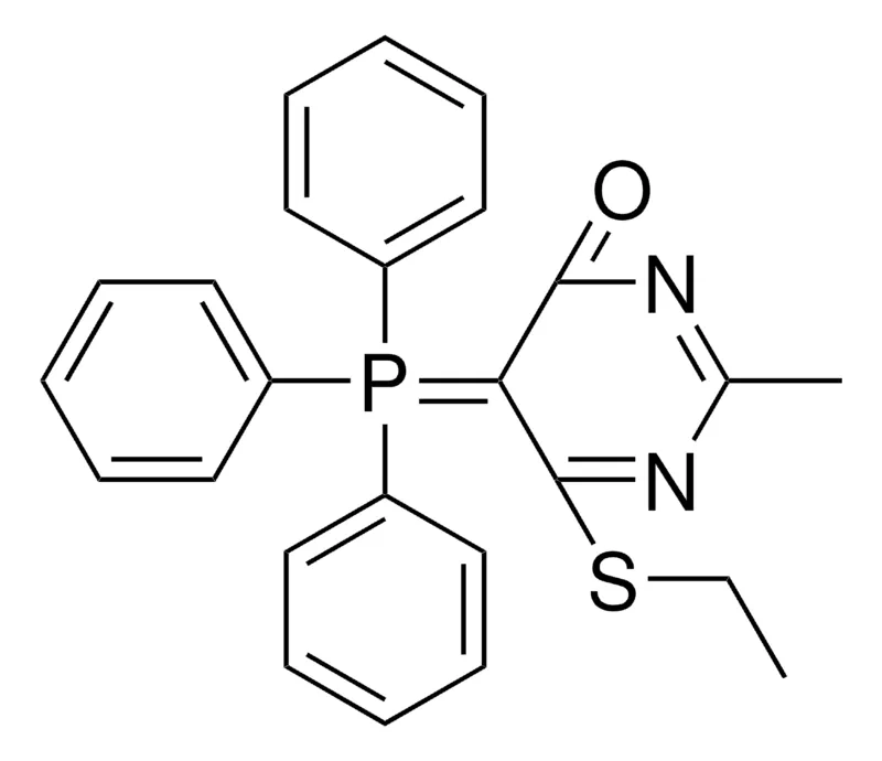 Sigma-Aldrich 6-ETHYLSULFANYL-2-METHYL-5-(TRIPHENYL-PHOSPHANYLIDENE)-5H-PYRIMIDIN-4-ONE,AldrichCPR