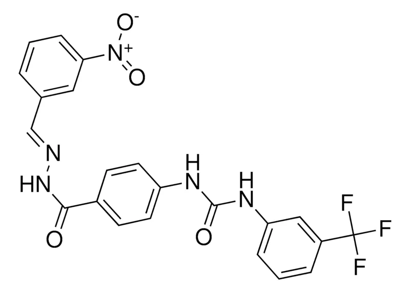 Sigma-Aldrich 4-(3-(3-(TRIFLUOROMETHYL)PHENYL)UREIDO)BENZOIC (3-NITROBENZYLIDENE)HYDRAZIDE,AldrichCPR