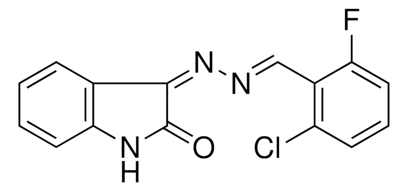 Sigma-Aldrich 3-((2-CHLORO-6-FLUORO-BENZYLIDENE)-HYDRAZONO)-1,3-DIHYDRO-INDOL-2-ONE,AldrichCPR