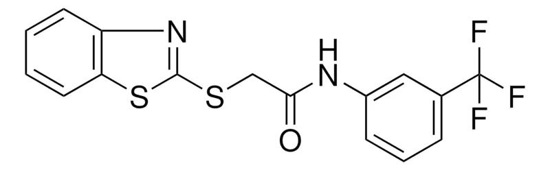 Sigma-Aldrich 2-(BENZOTHIAZOL-2-YLSULFANYL)-N-(3-TRIFLUOROMETHYL-PHENYL)-ACETAMIDE,AldrichCPR