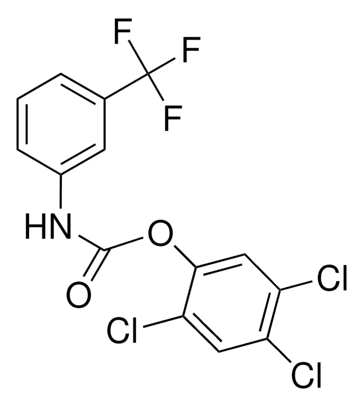 Sigma-Aldrich 2,4,5-TRICHLOROPHENYL N-(3-(TRIFLUOROMETHYL)PHENYL)CARBAMATE,AldrichCPR