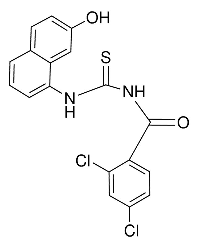 Sigma-Aldrich 1-(2,4-DICHLOROBENZOYL)-3-(7-HYDROXY-1-NAPHTHYL)-2-THIOUREA，AldrichCPR