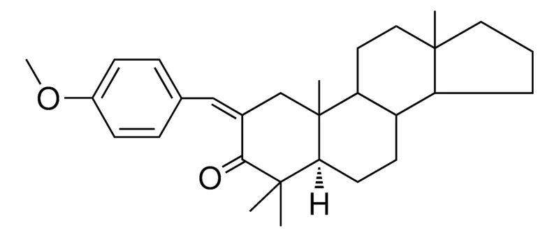 Sigma-Aldrich 2-ANISYLIDENE-4,4-DIMETHYL-5-ALPHA-ANDROSTAN-3-ONE,AldrichCPR