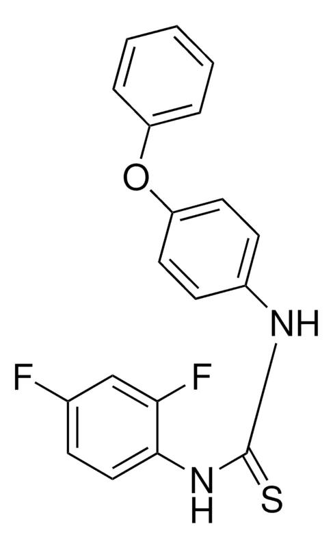 Sigma-Aldrich 1-(2,4-DIFLUOROPHENYL)-3-(4-PHENOXYPHENYL)-2-THIOUREA,AldrichCPR