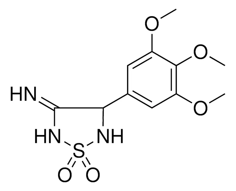 Sigma-Aldrich 4-(3,4,5-TRIMETHOXYPHENYL)-1,2,5-THIADIAZOLIDIN-3-IMINE 1,1-DIOXIDE,AldrichCPR