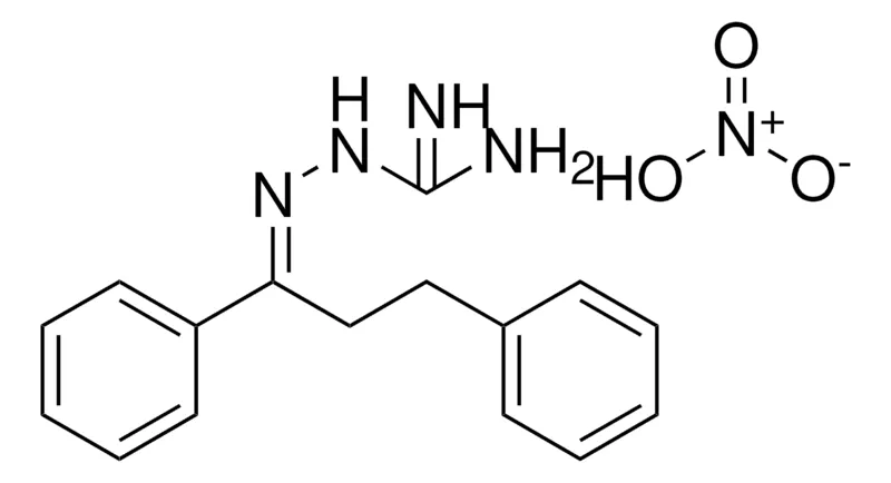 Sigma-Aldrich 1-(ALPHA-PHENETHYLBENZYLIDENEAMINO)GUANIDINE NITRATE,AldrichCPR