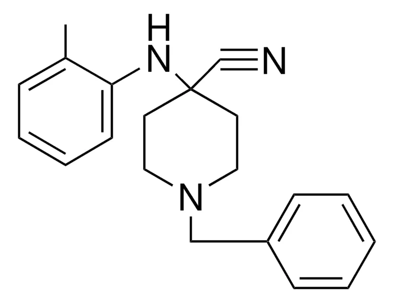 Sigma-Aldrich 1-BENZYL-4-CYANO-4-(ORTHO-TOLUIDINO)-PIPERIDINE,AldrichCPR
