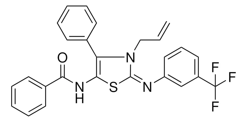 Sigma-Aldrich N-(3-ALLYL-4-PH-2-(3-TRIFLUOROMETHYL-PHENYLIMINO)-2,3-2H-THIAZOL-5-YL)-BENZAMIDE,AldrichCPR