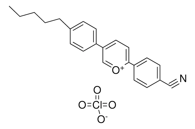 Sigma-Aldrich 2-(4-CYANOPHENYL)-5-(4-PENTYLPHENYL)PYRYLIUM PERCHLORATE,AldrichCPR